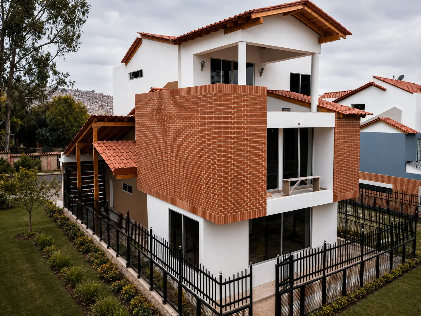 Vivienda residencial terminada por Vértice 7 Grupo Constructor